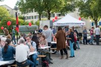 Fest nach dem kantonalen Parteitag 2016 in Kloten